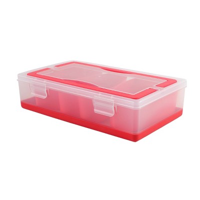 Cook With Color Hearts Sentiment Snack Box Food Storage Container