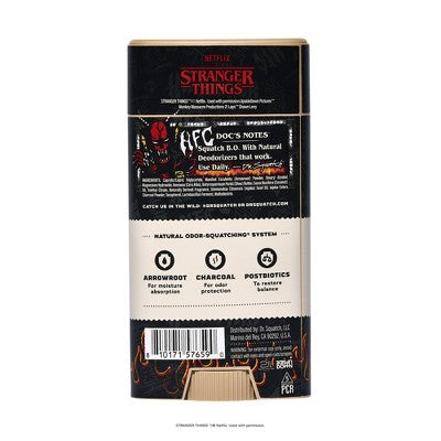 DR. SQUATCH Men's Natural Deodorant - Hellfire & Beyond - 2.65oz