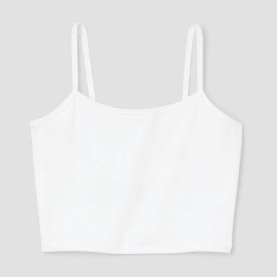 Women's Scoop Back Cami - Wild Fable White L