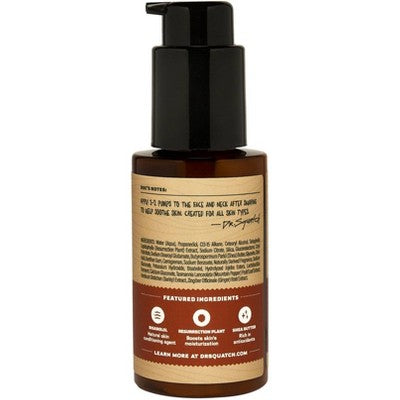 DR. SQUATCH Men's Natural Soothing Post Shave - Wood Barrel Bourbon - 2.5 fl oz