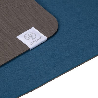Gaiam High Tack Studio Flow Yoga Mat - Green (6mm) (LOCAL PICKUP ONLY)