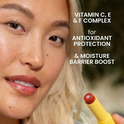 Burt's Bees Boosted Tinted Lip Balm - Rose Knows - 0.16oz