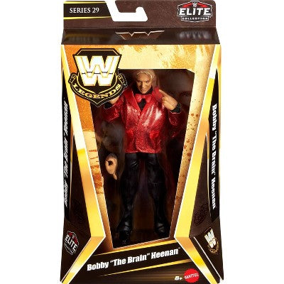 WWE Elite Legends Bobby "The Brain" Heenan Action Figure & Accessories, Series 29 6" Collectible