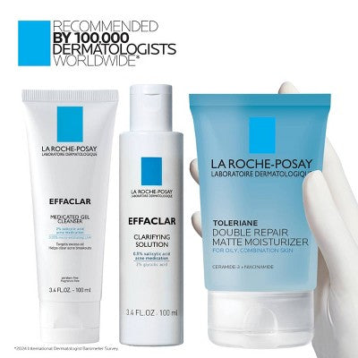 La Roche Posay Effaclar Acne Daily Essential Kit - 3ct