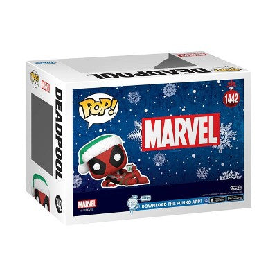Funko POP! Marvel: Holiday Deadpool Bobblehead