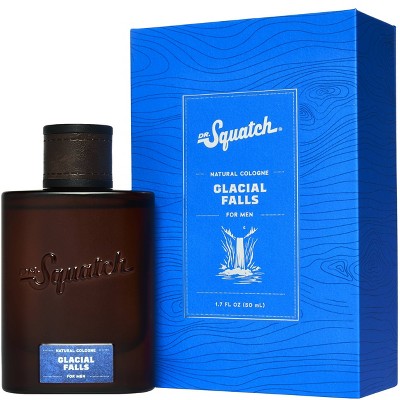 DR. SQUATCH Men's Glacial Falls Cologne - 1.7 fl oz