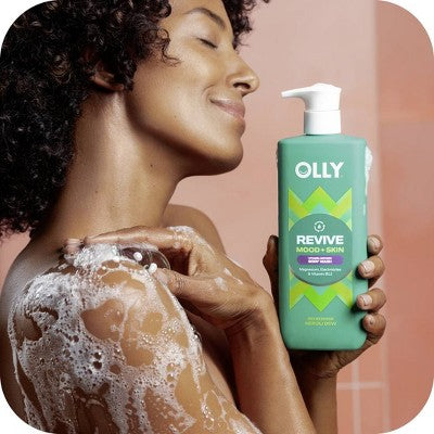 OLLY Revive Mood and Skin Vitamin-Infused Body Wash - Neroli Dew - 17 fl oz