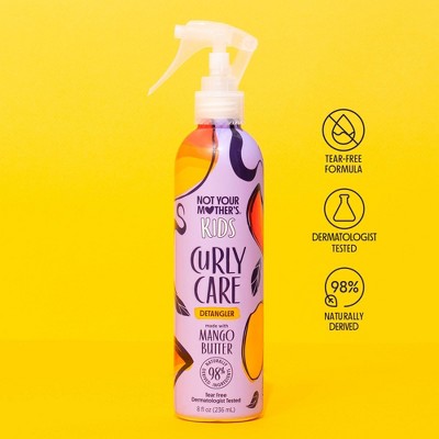 Not Your Mother's Kids' Curl Detangler Spray with Tear-Free Formula - 8 fl oz
