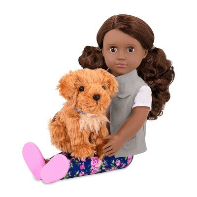 Our Generation Malia - 18" Doll & Pet Poodle Set