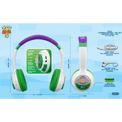 eKids On-Ear Bluetooth Headphones - Toy Story 5