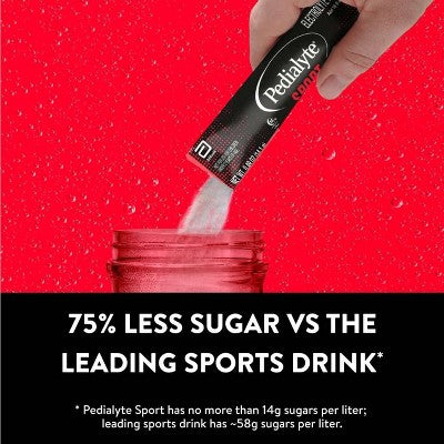 Pedialyte Sport Electrolyte Powder - Fruit Punch - 6ct/0.49 oz