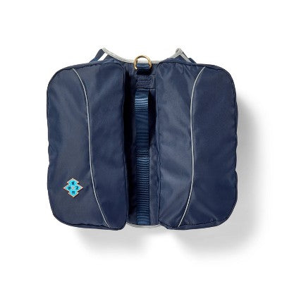 Dog Backpack Harness - Dark Blue - The Cuddle Collab with Baloo & Pan - M