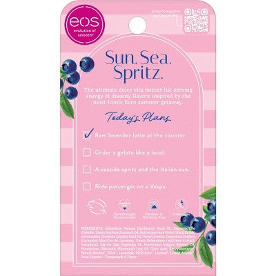 eos Limited Edition Lip Balm - Pistachio Gelato & Blueberry Lavender - 0.28oz/2pk
