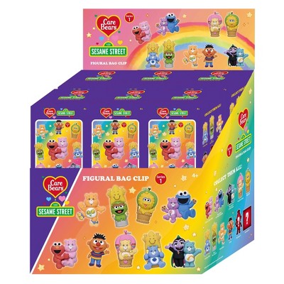Monogram Figure Boxed Clip Care Bears x Sesame Street