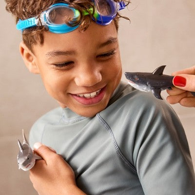 Robo Alive Robotic Swimming Shark - Gray