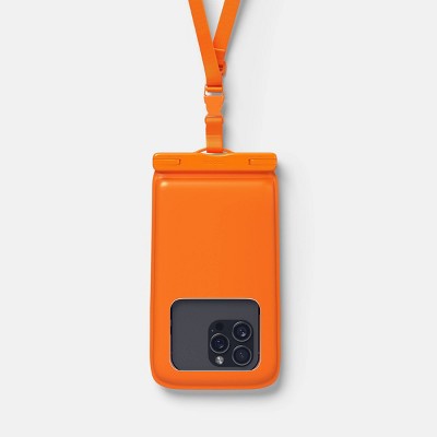 Waterproof Phone Pouch - heyday Orange