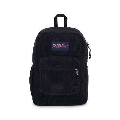 JanSport Cross Town Plus Remix 17" Backpack - Black: Corduroy Structured Bag