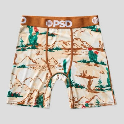 PSD Men's Western Desert Boxer Briefs - Red L