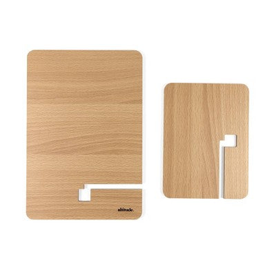 Altitude Tech Stand Natural Wood