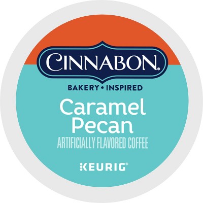 Cinnabon Caramel Pecan Medium Roast Coffee Keurig - K-Cup Pods 24ct