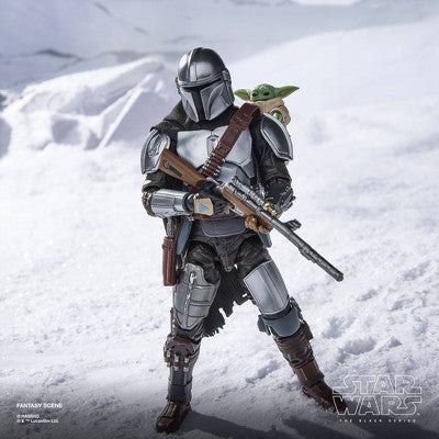Star Wars The Black Series The Mandalorian & Grogu Deluxe Action Figure