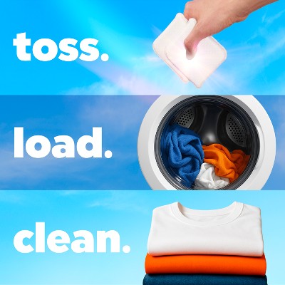 Tide Evo Original Laundry Detergent Tiles - 16ct: Box, Cold Water Detergent, Dye-Free, High Efficiency