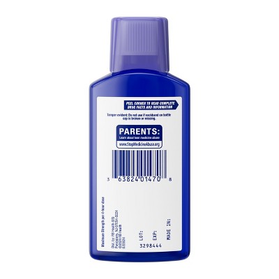 Mucinex Cold & Flu Medicine Nighttime - Liquid - 6 fl oz: Contains Antihistamine, 650mg Acetaminophen, Original Flavor
