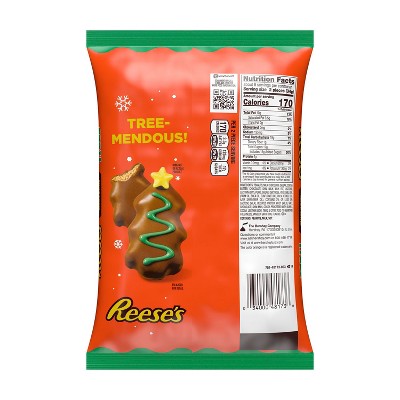 Reese's Peanut Butter Trees Christmas Candy Snack Size - 9.6oz