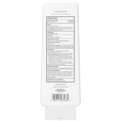Native Mineral Sunscreen with Zinc Oxide - Tropical Breeze - SPF 30 - 7oz: Whole Body, Moisturizing, Vegan