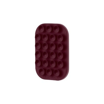 Case-Mate Adhesive Suction Mount - Burgundy