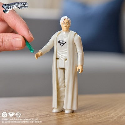 DC Comics New Reto Line Superman The Movie White Coat Joor-EL Action Figure