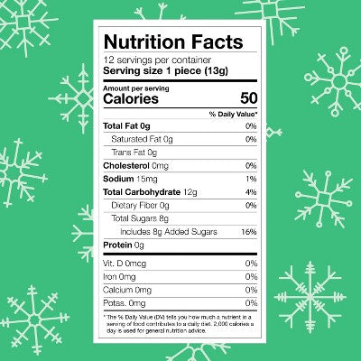 SweeTARTS Holiday Candy Canes - 5.3oz