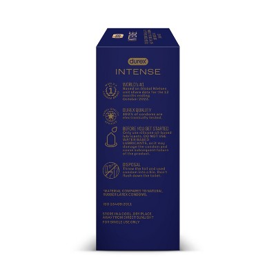 Durex Intense Premium Non-Latex Condoms - 24ct