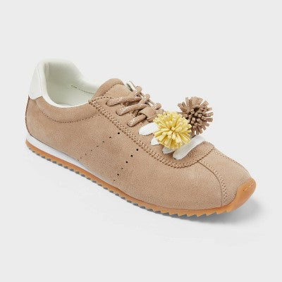 Women's JoJo Sneaker - Universal Thread Beige 8.5