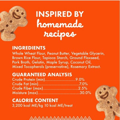 Buddy Biscuits Peanut Butter Soft and Chewy Dog Treats - 6oz