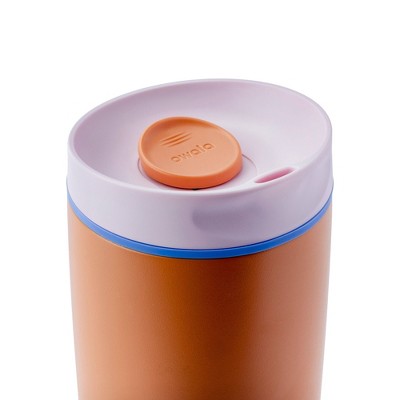 Owala 20oz Smooth Sip Slider - Tangy Tango Orange: Insulated Stainless Steel Travel Mug