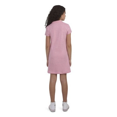 Converse Girls' Short Sleeve Polo Dress 6-7