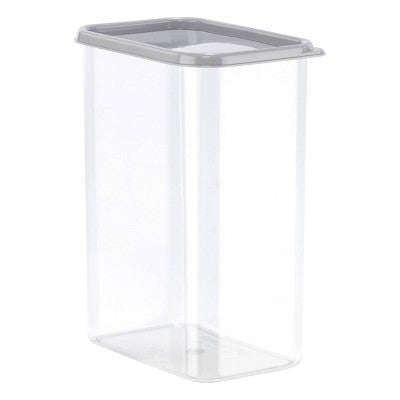 GoodCook 2.8qt 2pc Tall Rectangle + Lid Food Storage Containers Gray