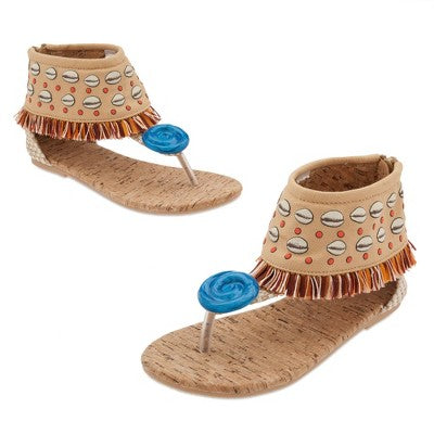 Disney Moana Costume Shoes for Kids' - 11/12
