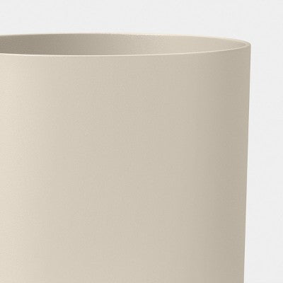2pc Recycled Resin Indoor Outdoor Planter Pots Tan 4" - Room Essentials