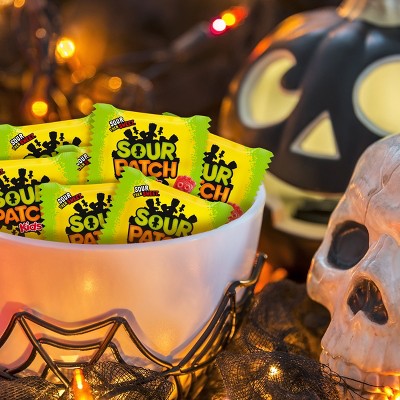SOUR PATCH KIDS Candy Halloween Jumbo Treat Candy - 15.4oz/18ct