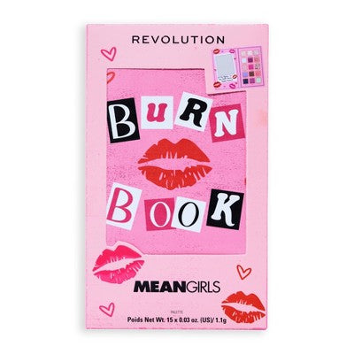 Makeup Revolution x Mean Girls Burn Book Palette - 0.45 oz