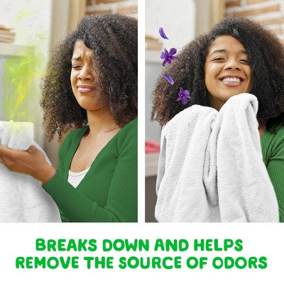 Gain Rinse + Renew Fabric Rinse - Dewdrop Dream - Rinse Out Odors - 48 fl oz