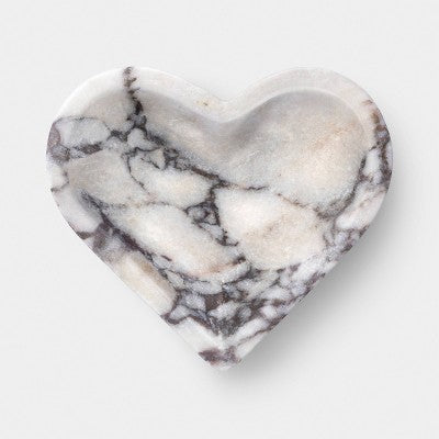 Valentine's Day Marble Heart Dish - Threshold