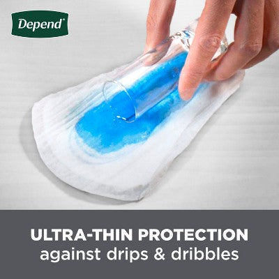 Depend Men's Incontinence Guards Pads - Maximum Absorbency - 90ct