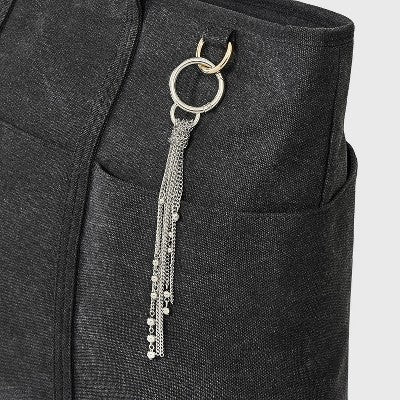 Chain Fringe Dangle Bag Charm - Universal Thread Silver