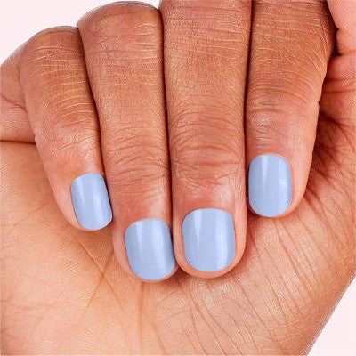 Dashing Diva Glaze Color Semi-Cured Gel Nail Polish Strips - Birdie - 32ct: Glossy Finish, Nail Art, Medium Tones