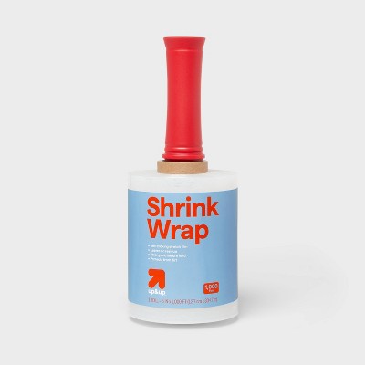 Shrink Wrap Small - up&up: Stretchable Packing Wrap, Polypropylene, LDPE, 10.14" Length, 4.21" Width, 2.14 lbs