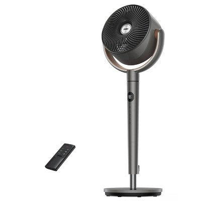 Dreo Pedestal Oscillating Fan Black and Carmel (LOCAL PICKUP ONLY)