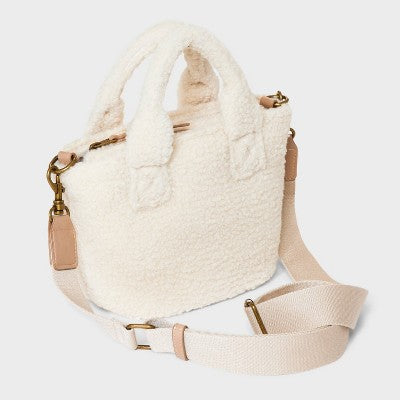 Small Tote Handbag - Universal Thread Beige